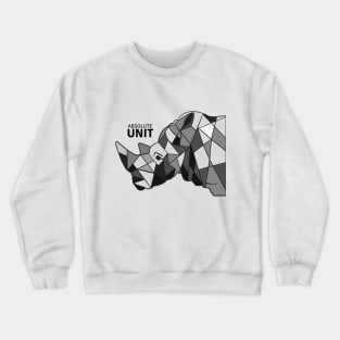 Absolute unit - Great Grey Rhino Crewneck Sweatshirt